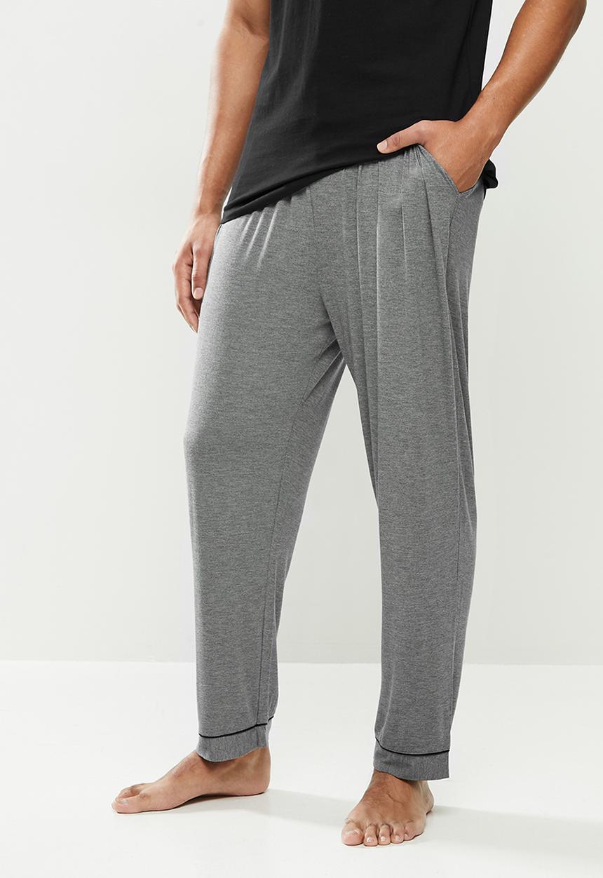 STYLE REPUBLIC - Hem detail sleep pant - dark grey