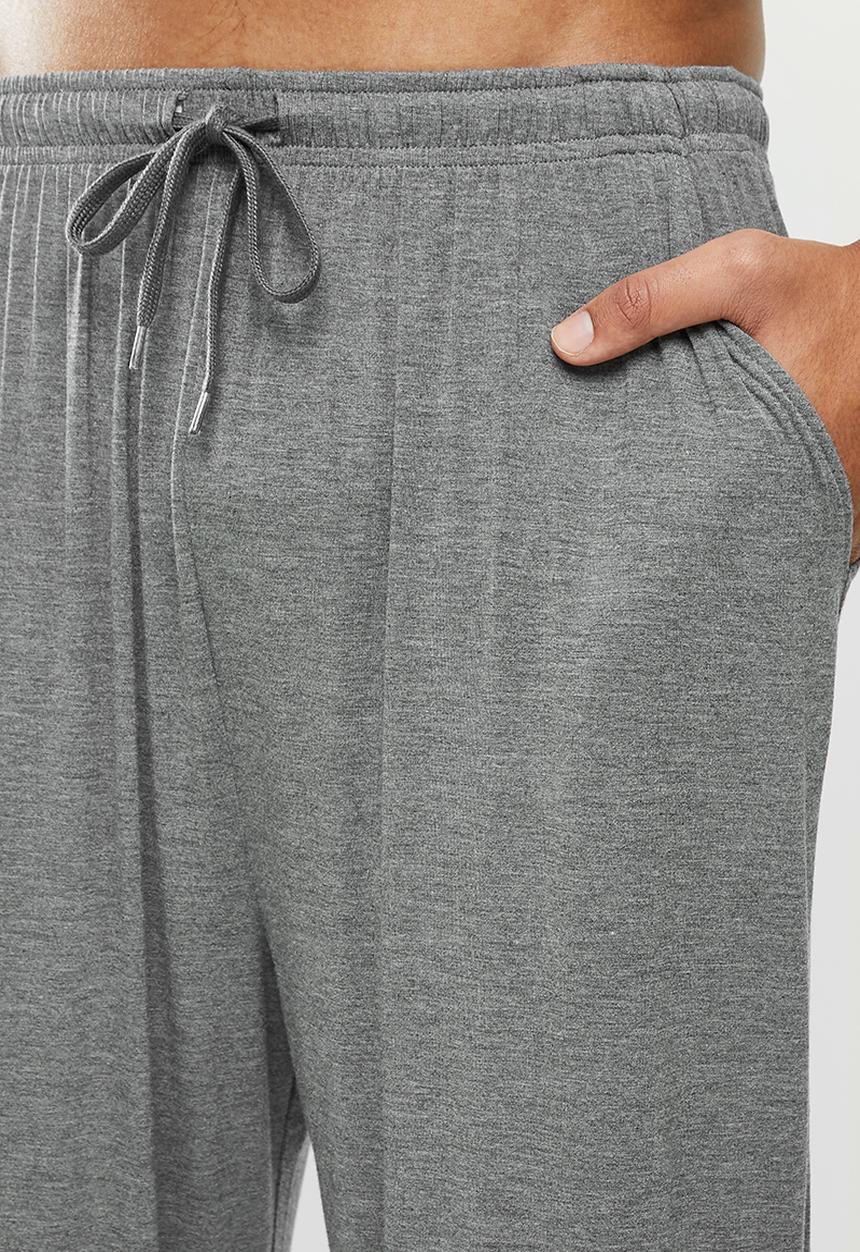 STYLE REPUBLIC - Hem detail sleep pant - dark grey