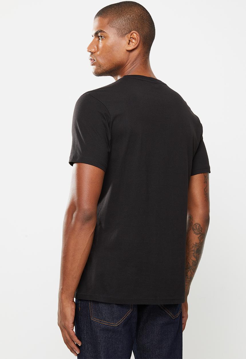 Ben Sherman - Crop guitar tee - black