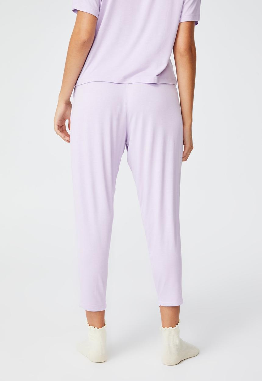 Cotton On - Sleep recovery pant - pastel lilac