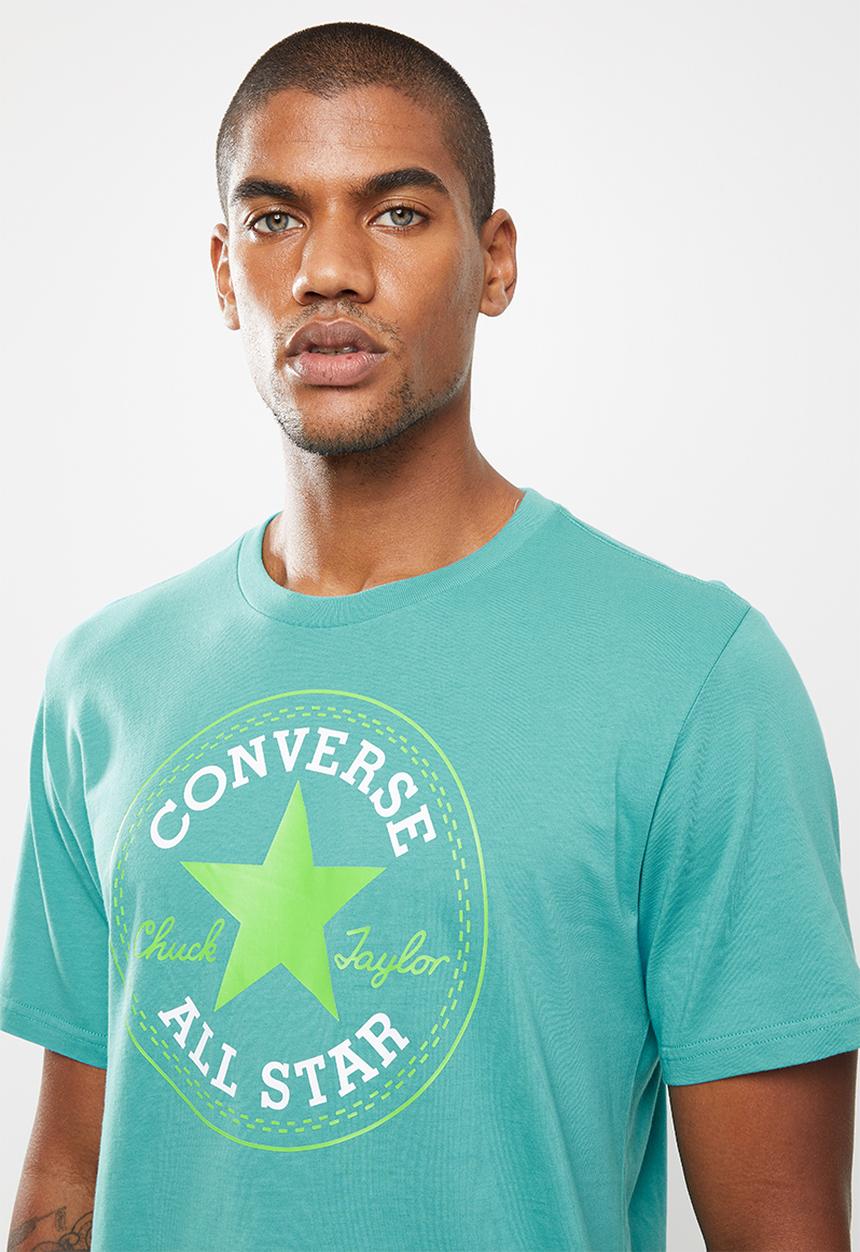 Converse - Chuck taylor patch graphic tee - harbor teal