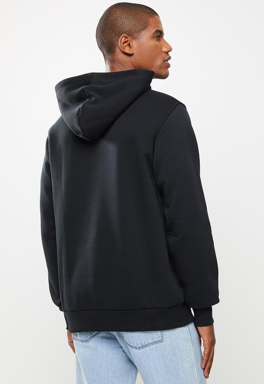 Converse - Splatter paint print pullover hoodie -  black