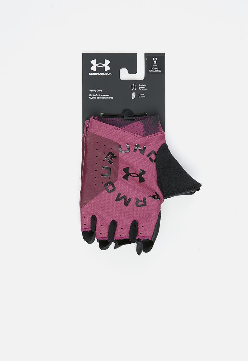 Under Armour - Ua graphic training gloves - pink & black