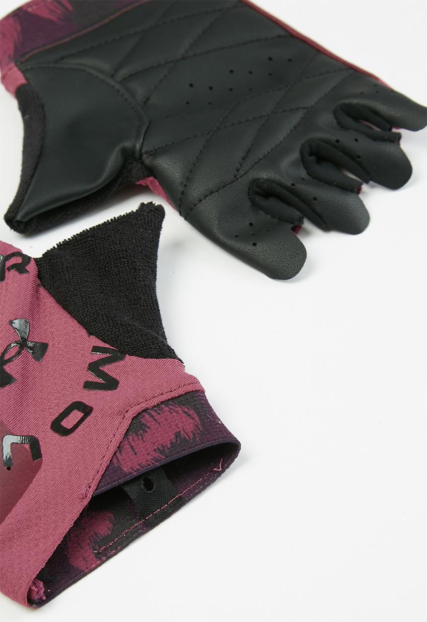 Under Armour - Ua graphic training gloves - pink & black