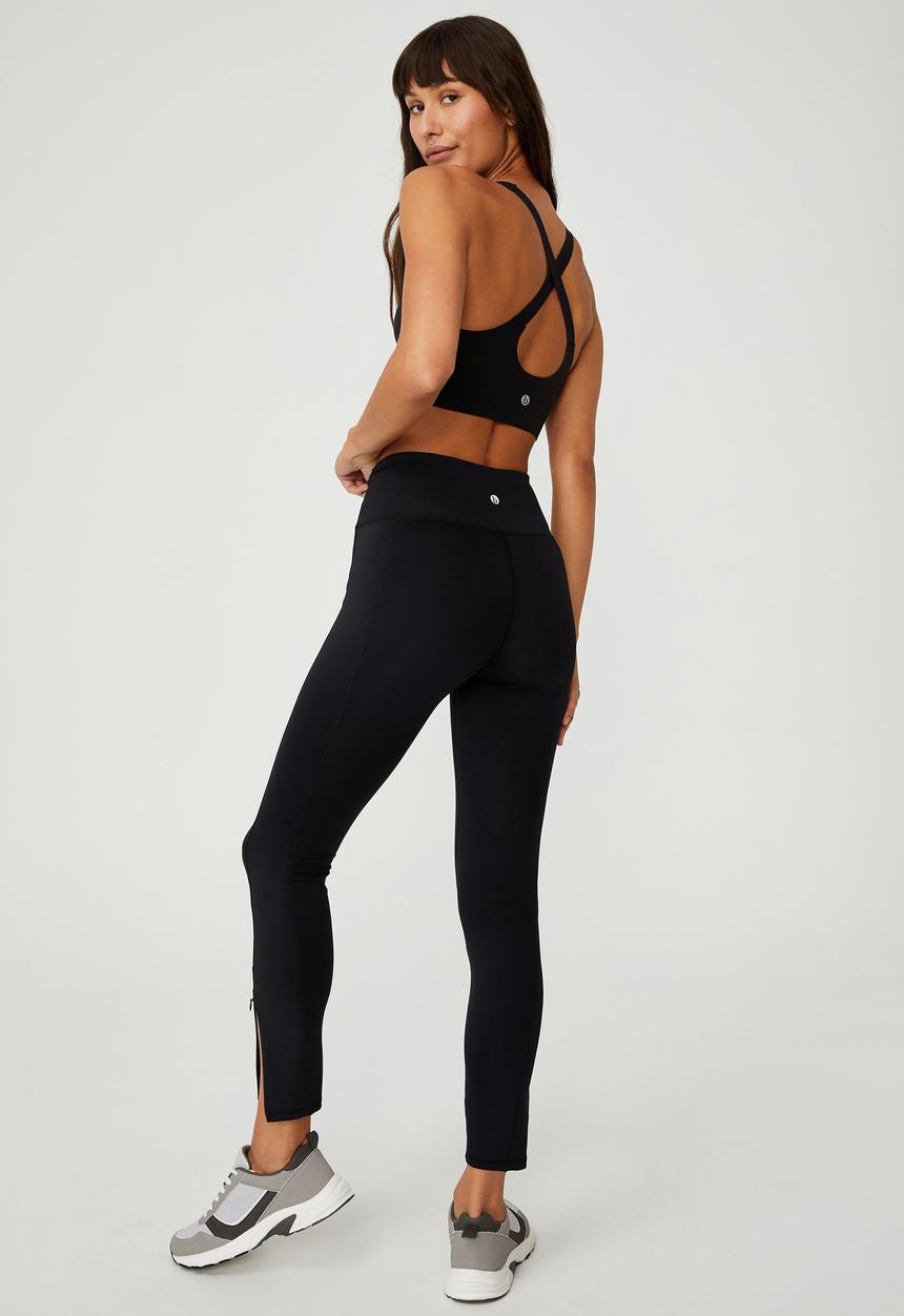 Cotton On - The elite full length tight - black