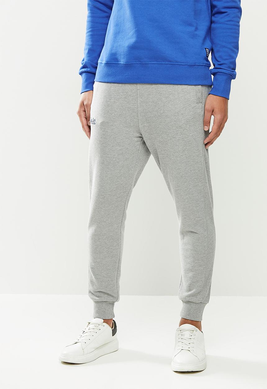 Aca Joe - Aca joe small logo jogger - grey 