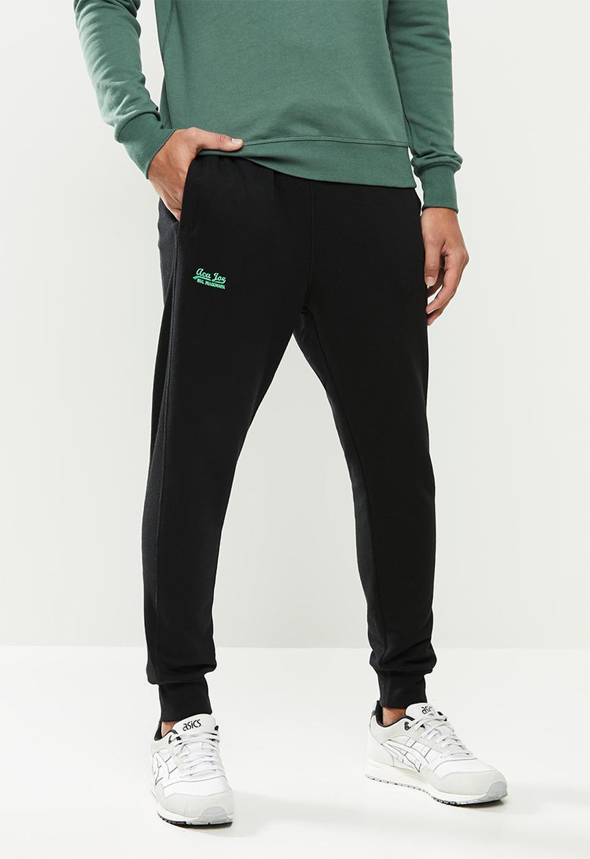 Aca Joe - Aca joe small logo jogger - black