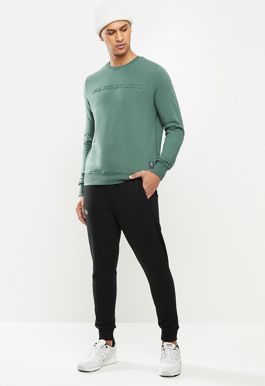 Aca Joe - Aca joe small logo jogger - black