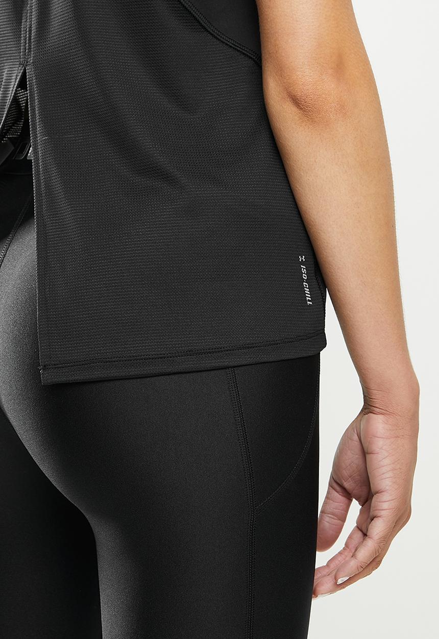 Under Armour - Isochill run 200 short sleeve tee - black