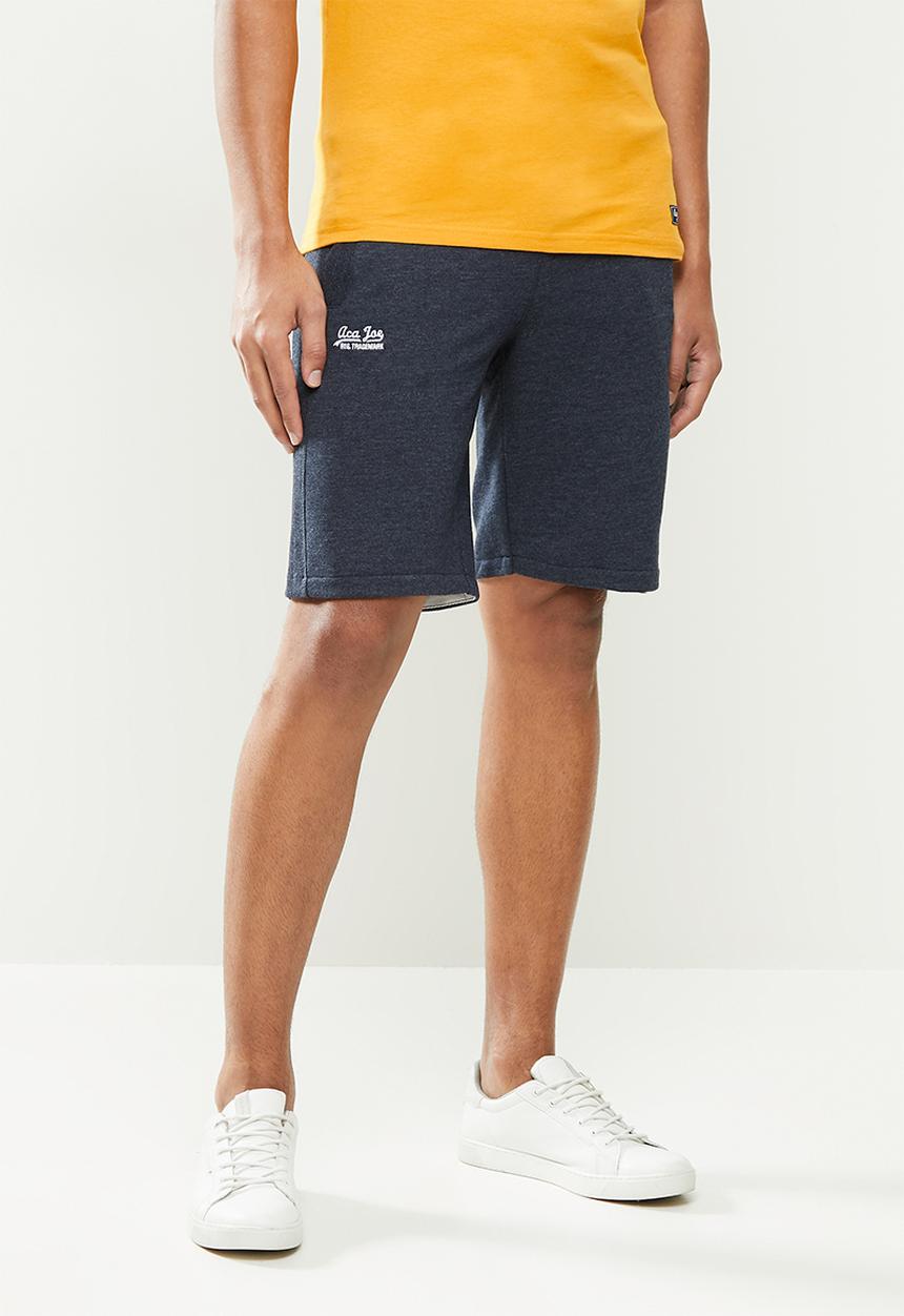 Aca Joe - Aca joe unbrushed 2.0 fleece shorts - navy 