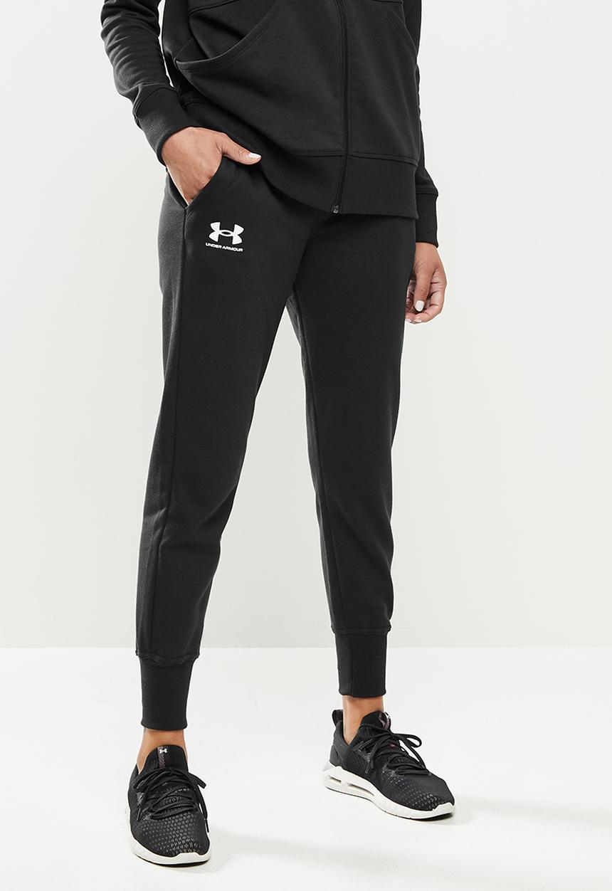 Under Armour - Rival fleece joggers - black