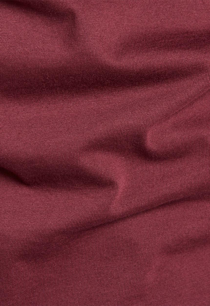 Reebok - Split vector short sleeve tee - maroon