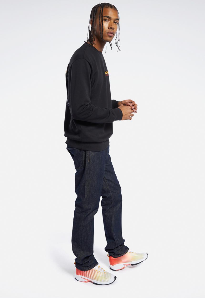 Reebok - Cl gp gold crew - black