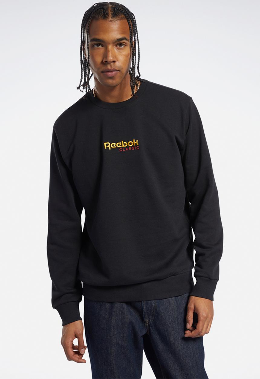 Reebok - Cl gp gold crew - black