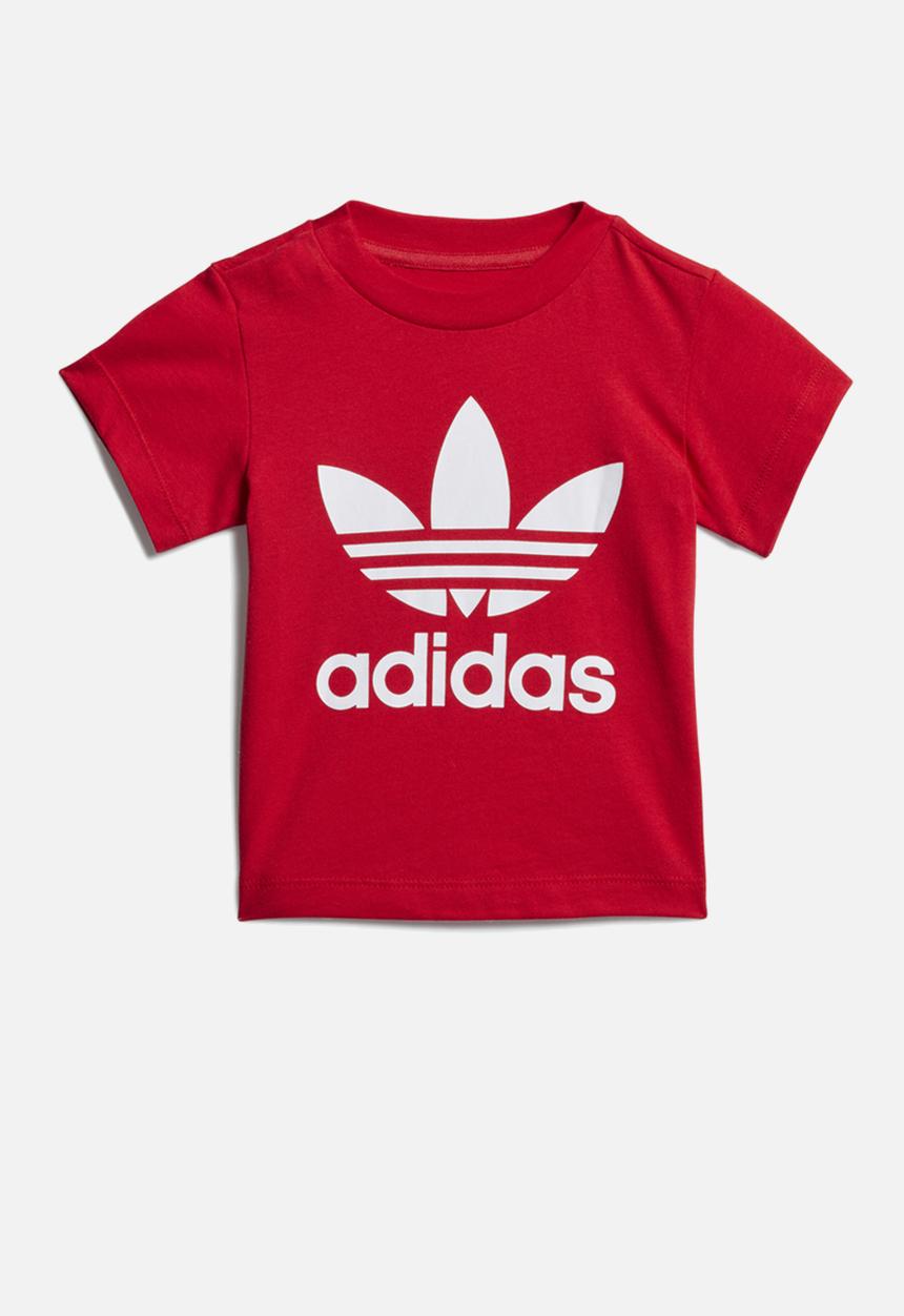 adidas Originals - Trefoil tee - red 