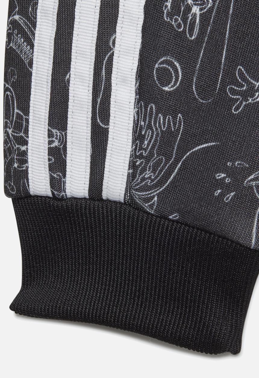adidas Originals - Goofy set - black & white 