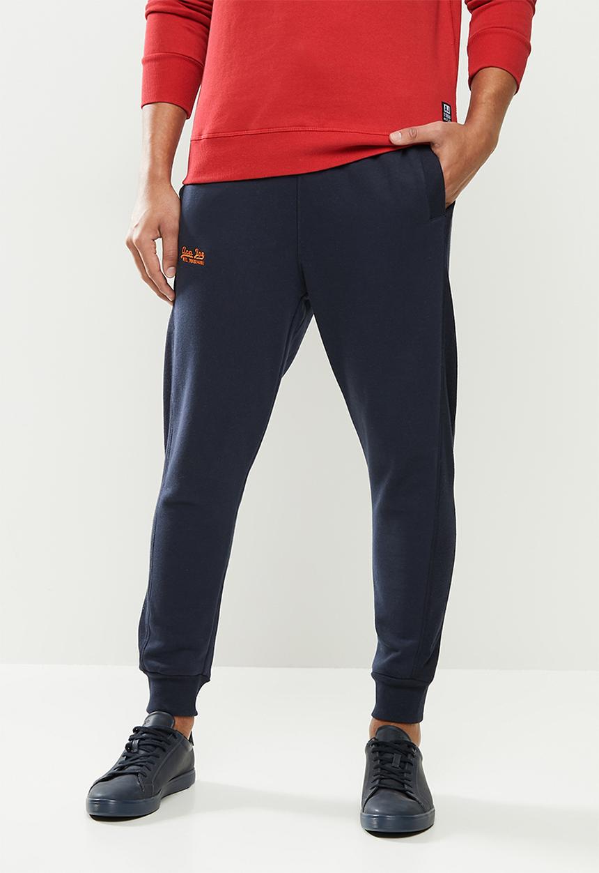 Aca Joe - Aca joe small logo jogger - navy