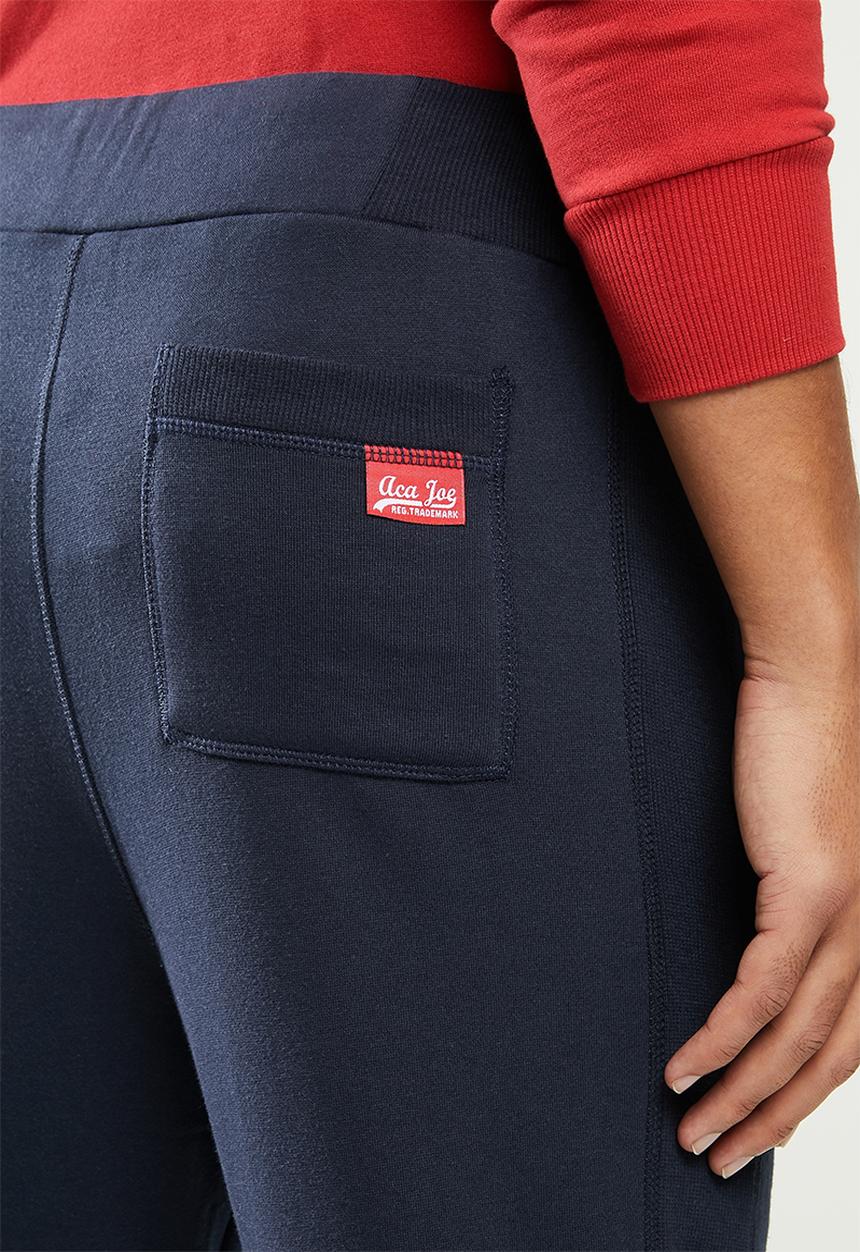 Aca Joe - Aca joe small logo jogger - navy