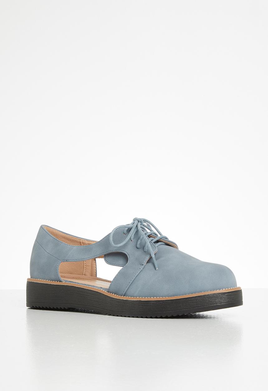 Seduction - Laser cut brogue - blue