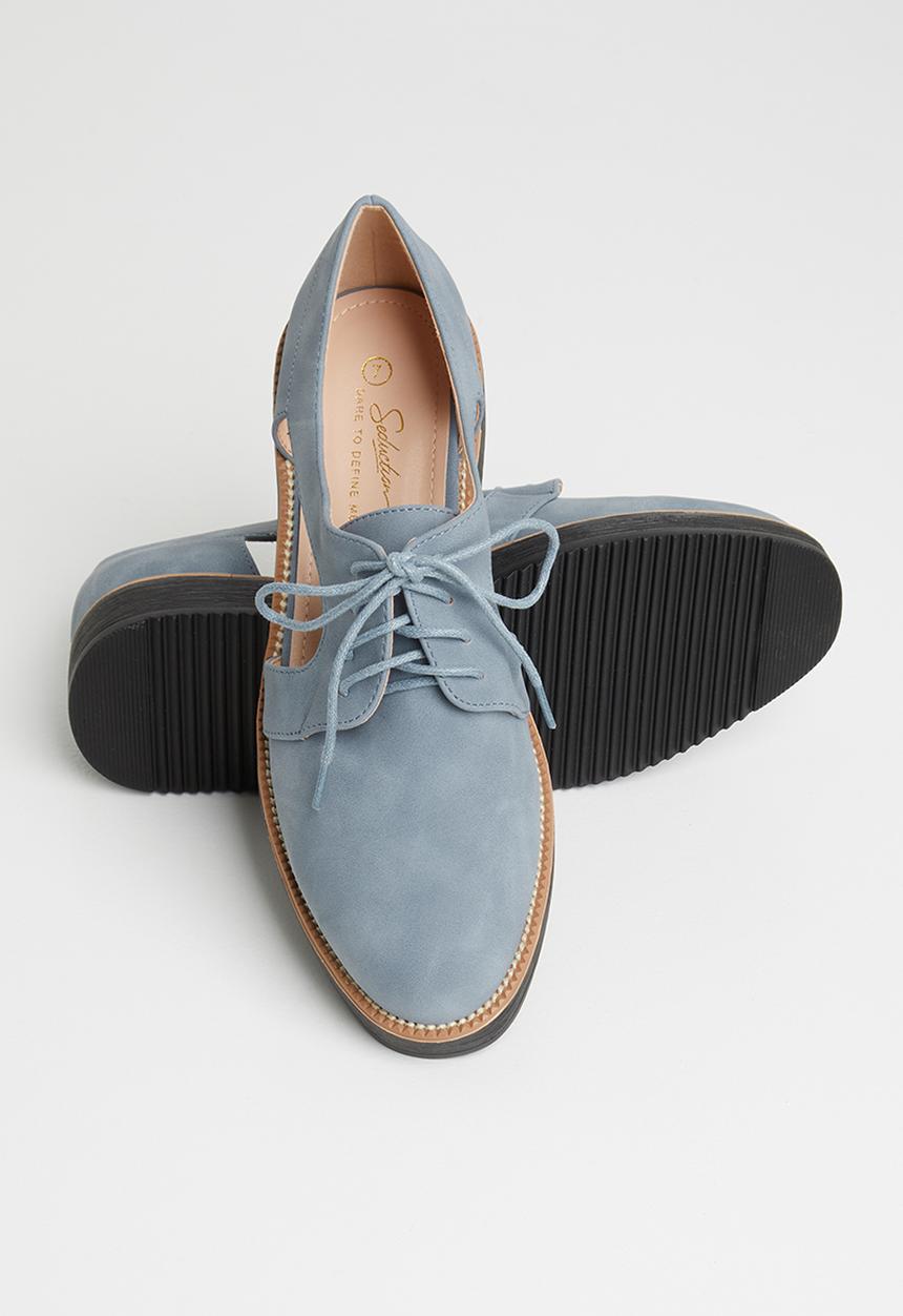 Seduction - Laser cut brogue - blue