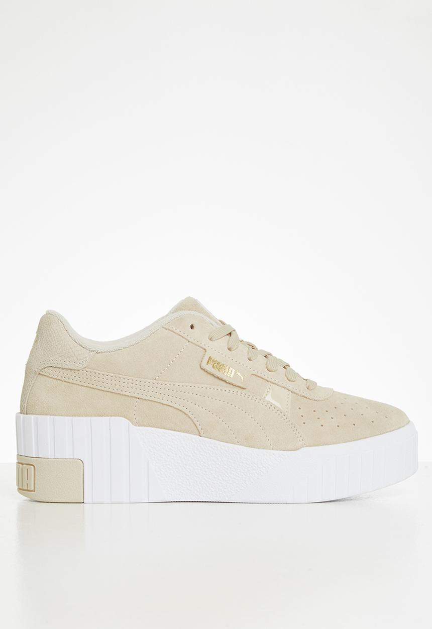 PUMA - Cali wedge soft wild wn's - eggnog-puma white-puma team gold