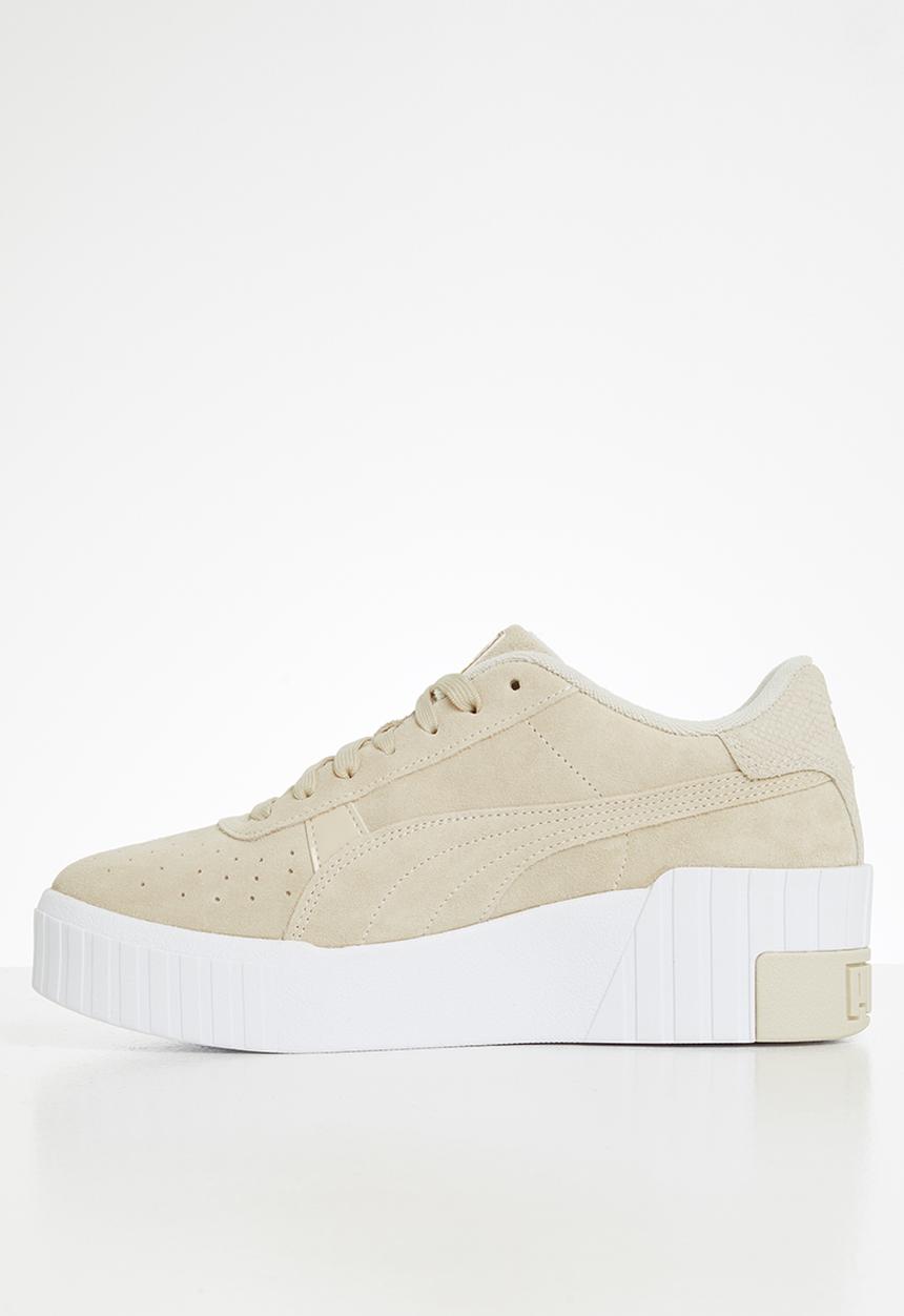 PUMA - Cali wedge soft wild wn's - eggnog-puma white-puma team gold
