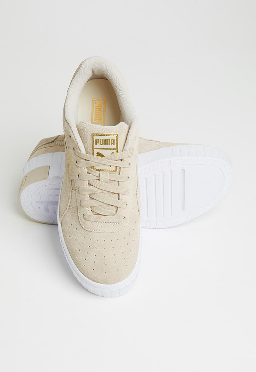 PUMA - Cali wedge soft wild wn's - eggnog-puma white-puma team gold