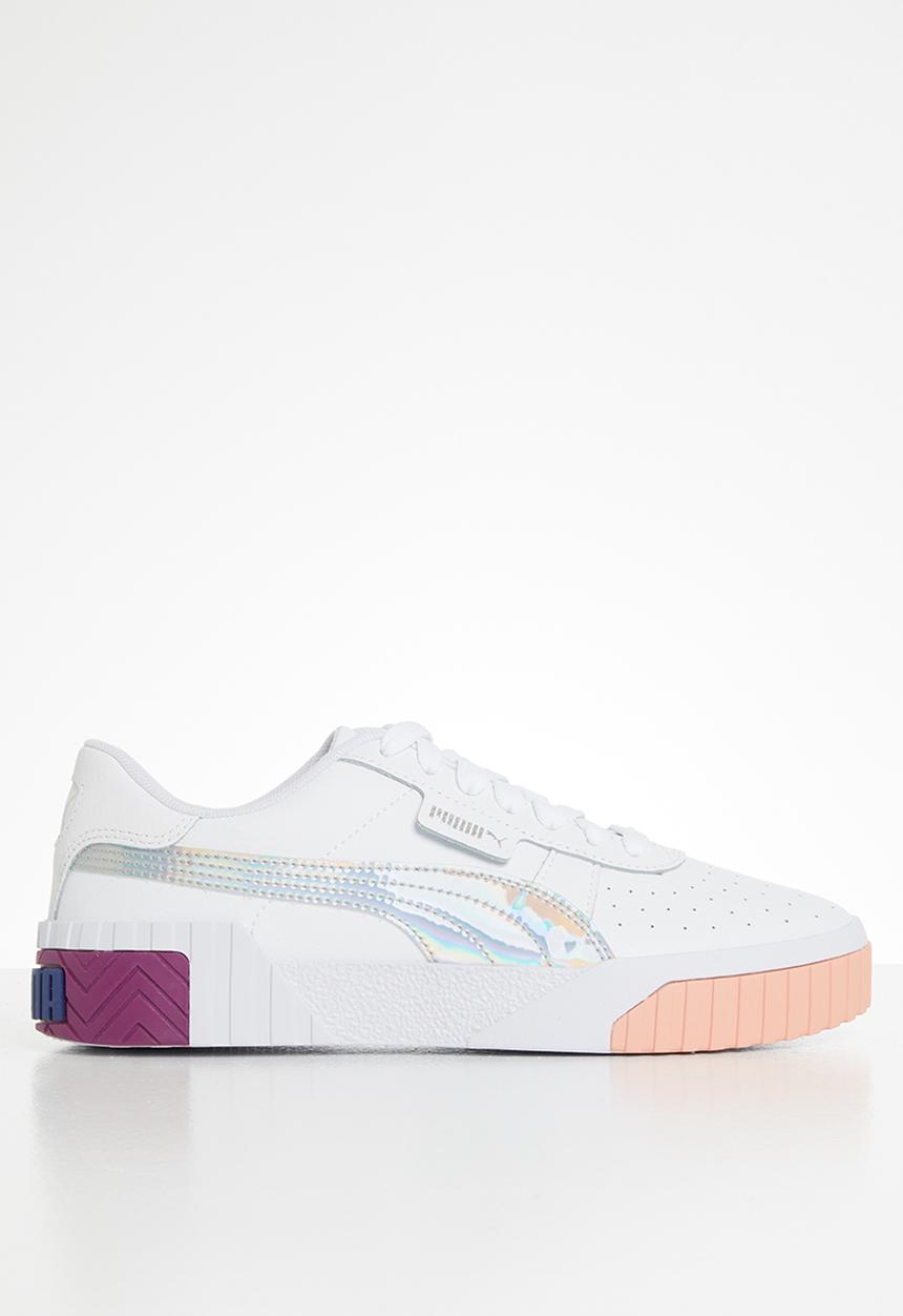 PUMA - Cali bubble jr sneakers -  white