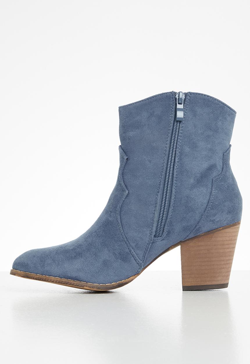 Seduction - Western ankle boot - petrol blueDNU