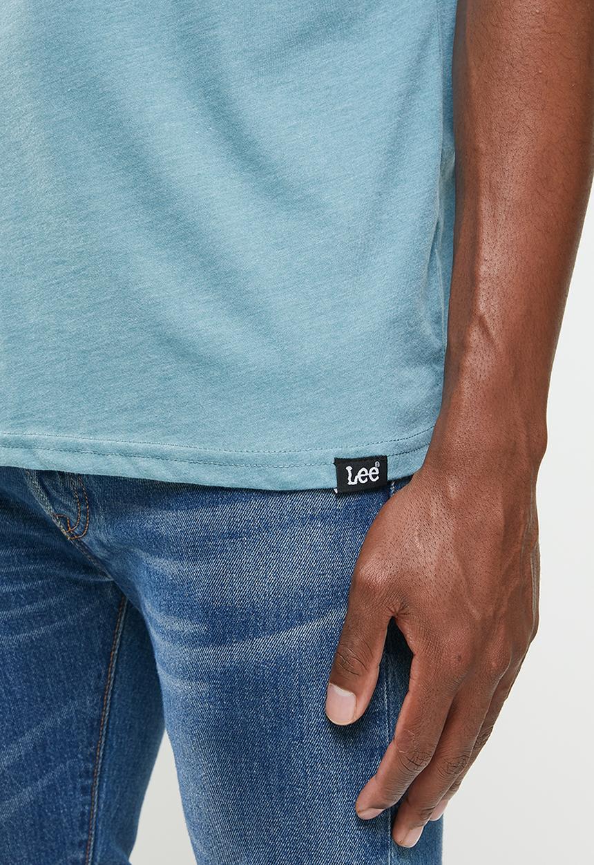 Lee  - Manufactured perfection tee - turquoise