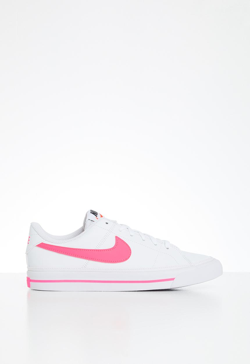 Nike - Nike court legacy - white & hyper pink