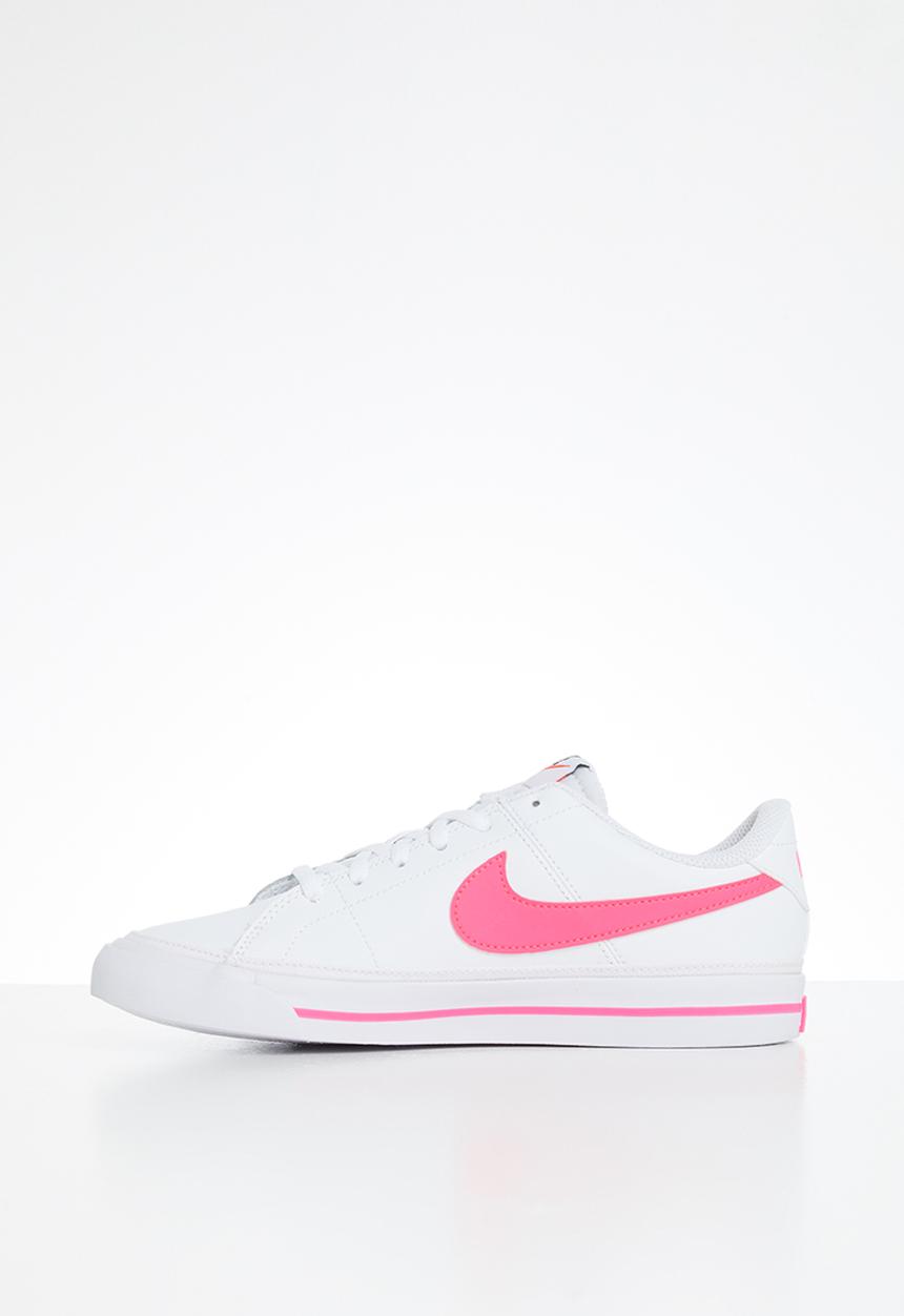 Nike - Nike court legacy - white & hyper pink