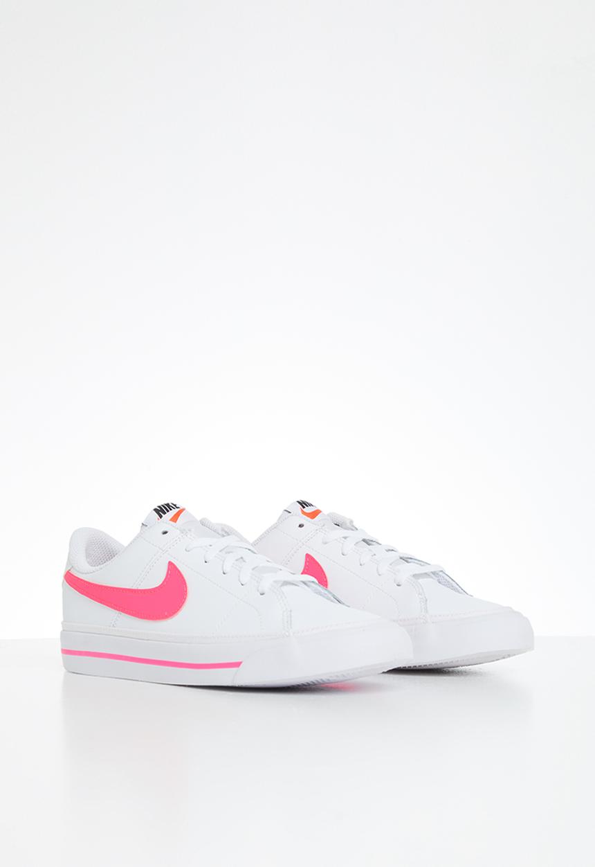 Nike - Nike court legacy - white & hyper pink