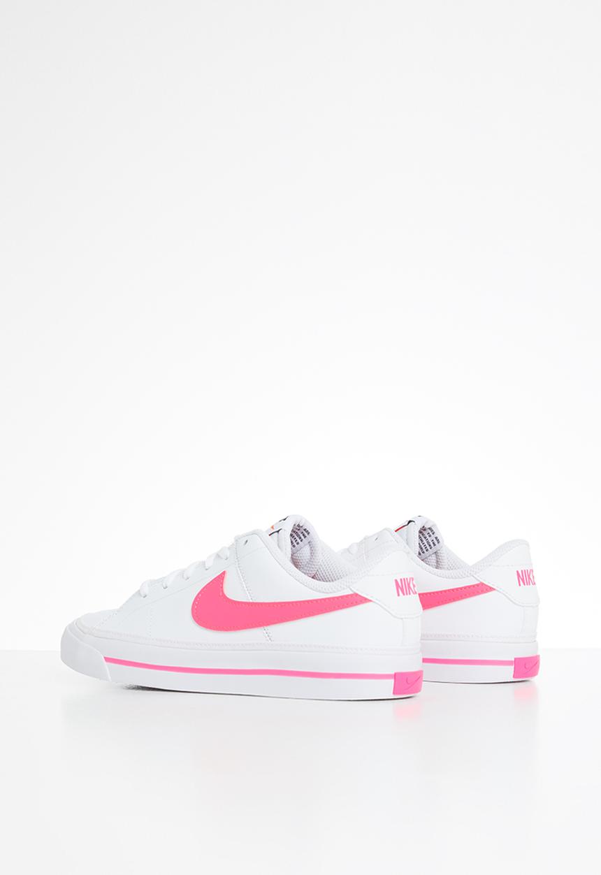 Nike - Nike court legacy - white & hyper pink