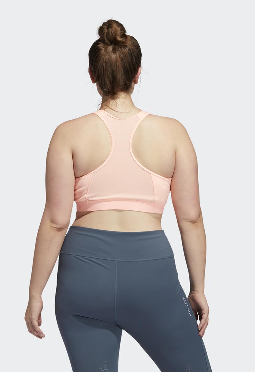 adidas Performance - Don't rest alphaskin padded bra - light flash orange