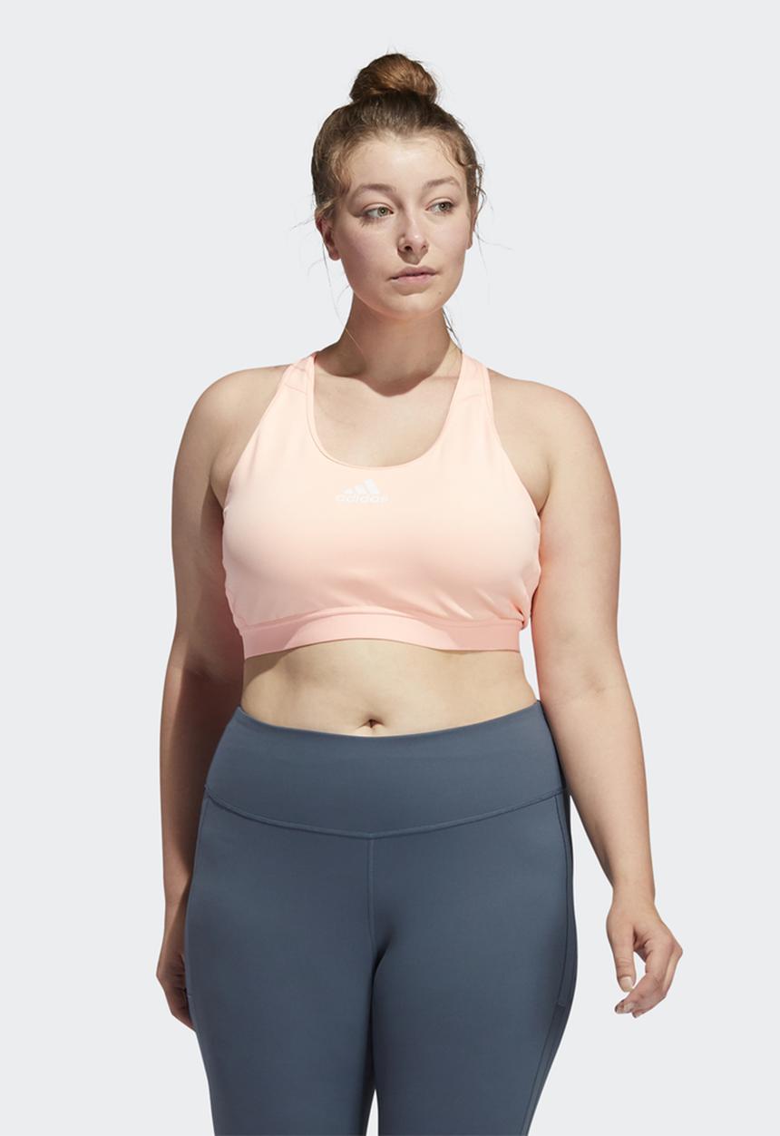 adidas Performance - Don't rest alphaskin padded bra - light flash orange