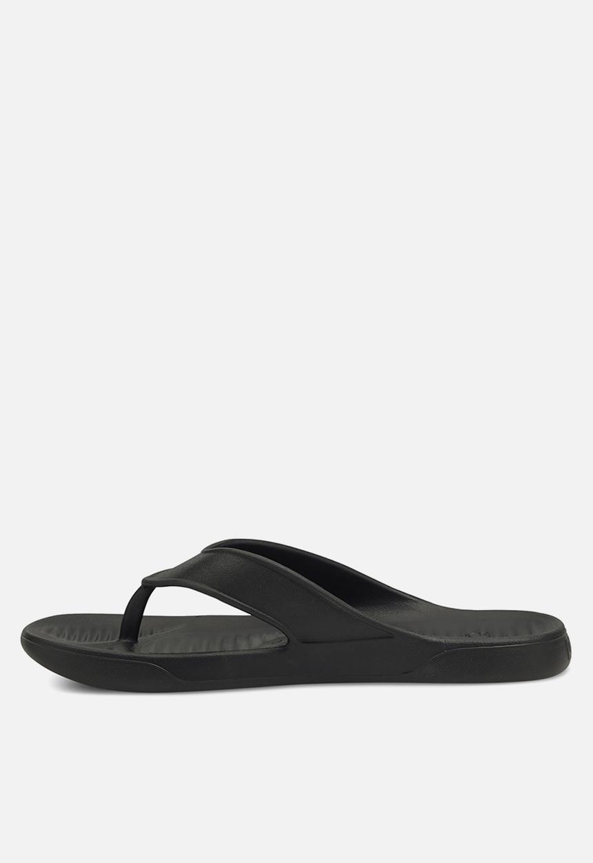 PUMA - Aqua flip flops - black & white 
