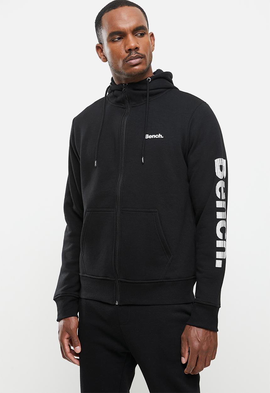 Bench - Maslow zip fleece - black