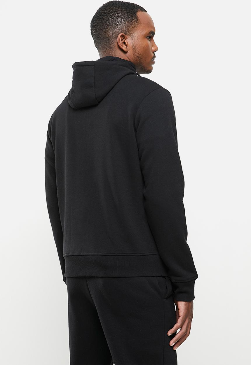 Bench - Maslow zip fleece - black