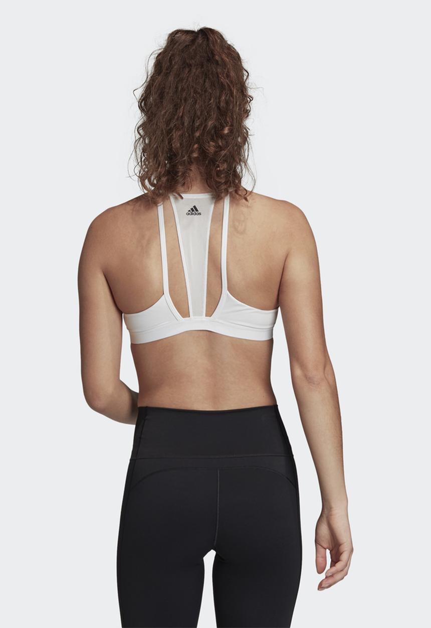 adidas Performance - Am 3s mesh bra - white/black