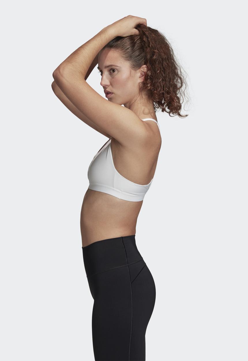 adidas Performance - Am 3s mesh bra - white/black