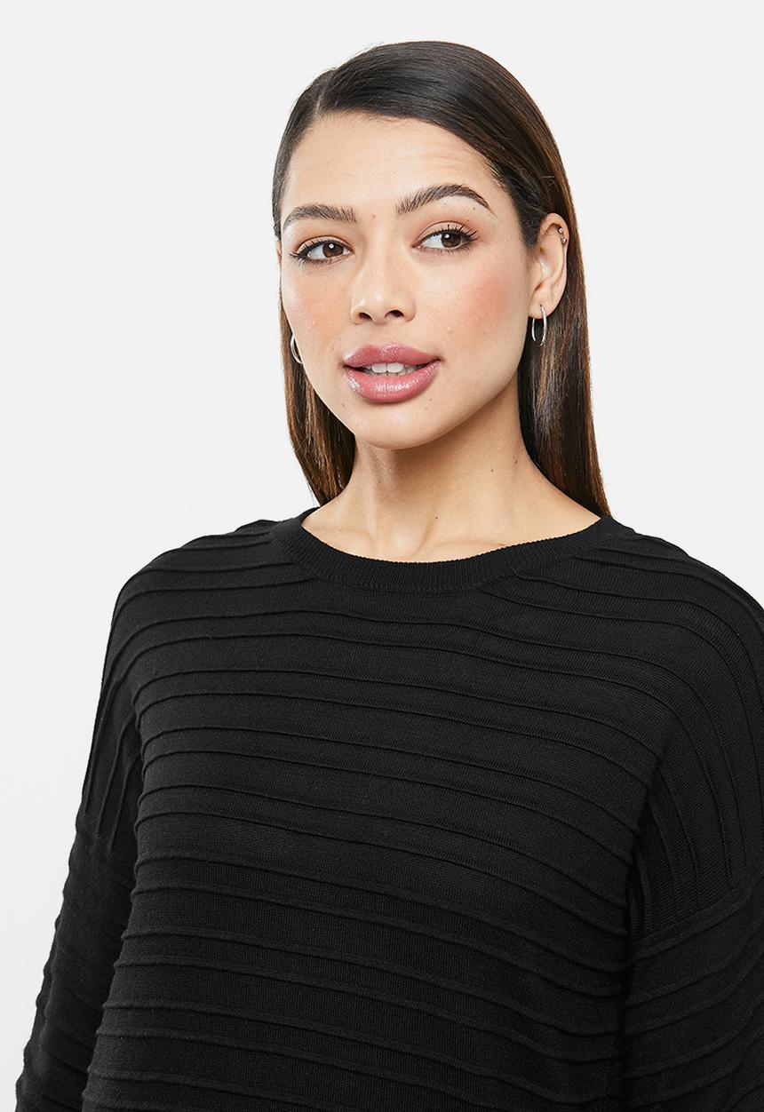 POLO - Esme 3d pull over - black