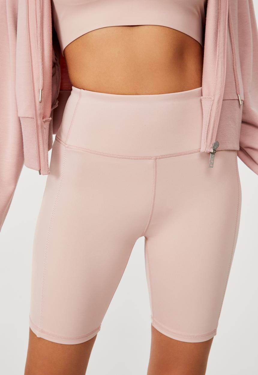 Cotton On - The elite mid length bike short - almond pink