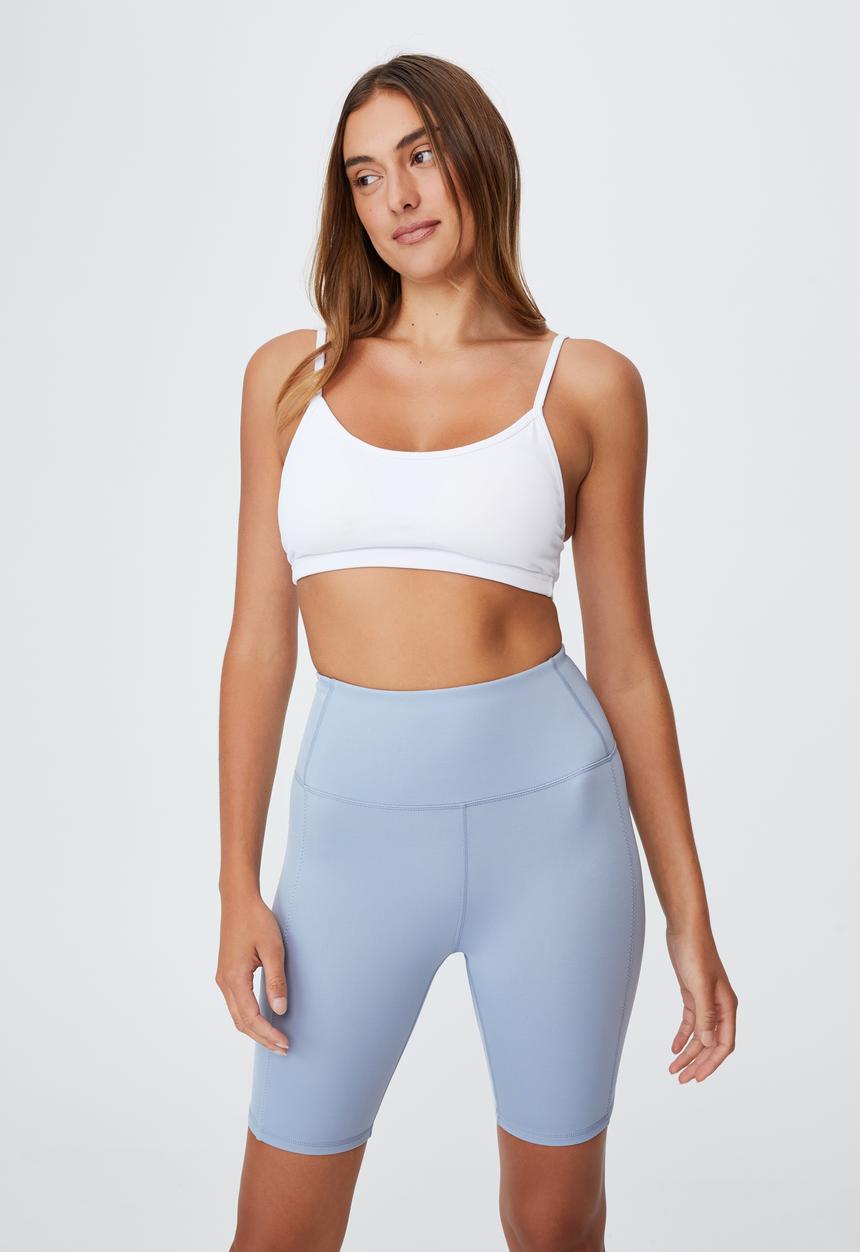 Cotton On - The elite mid length bike short - baltic blue
