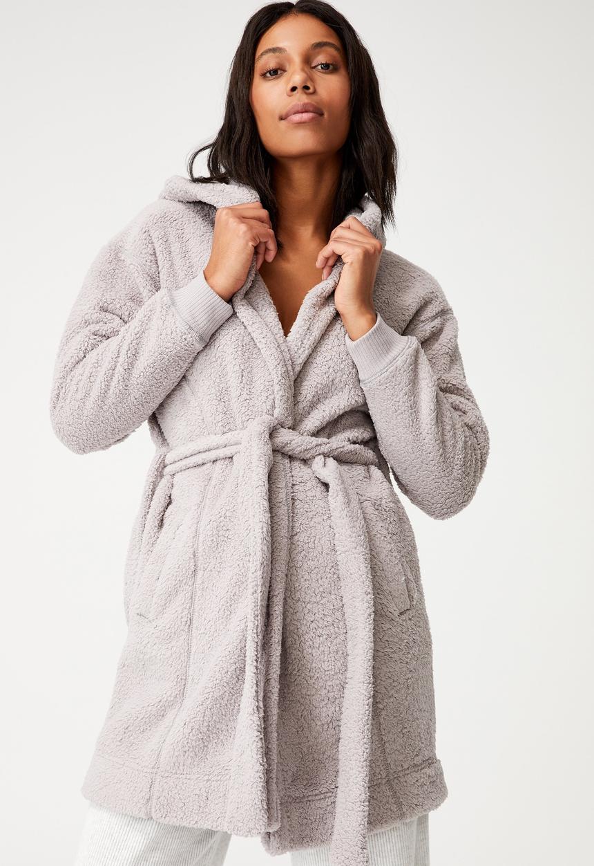 Cotton On - The lounging robe - quail