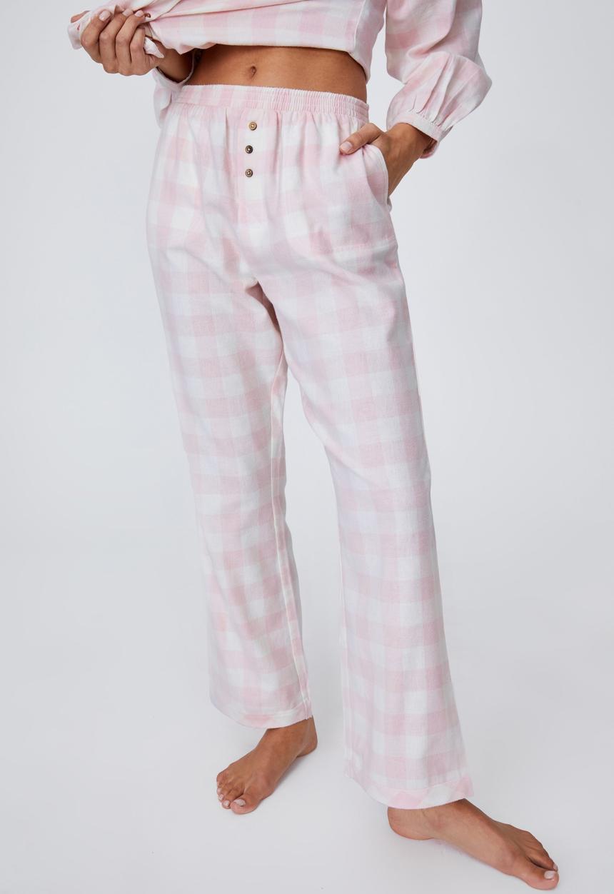 Cotton On - Warm flannel sleep pant - gingham check