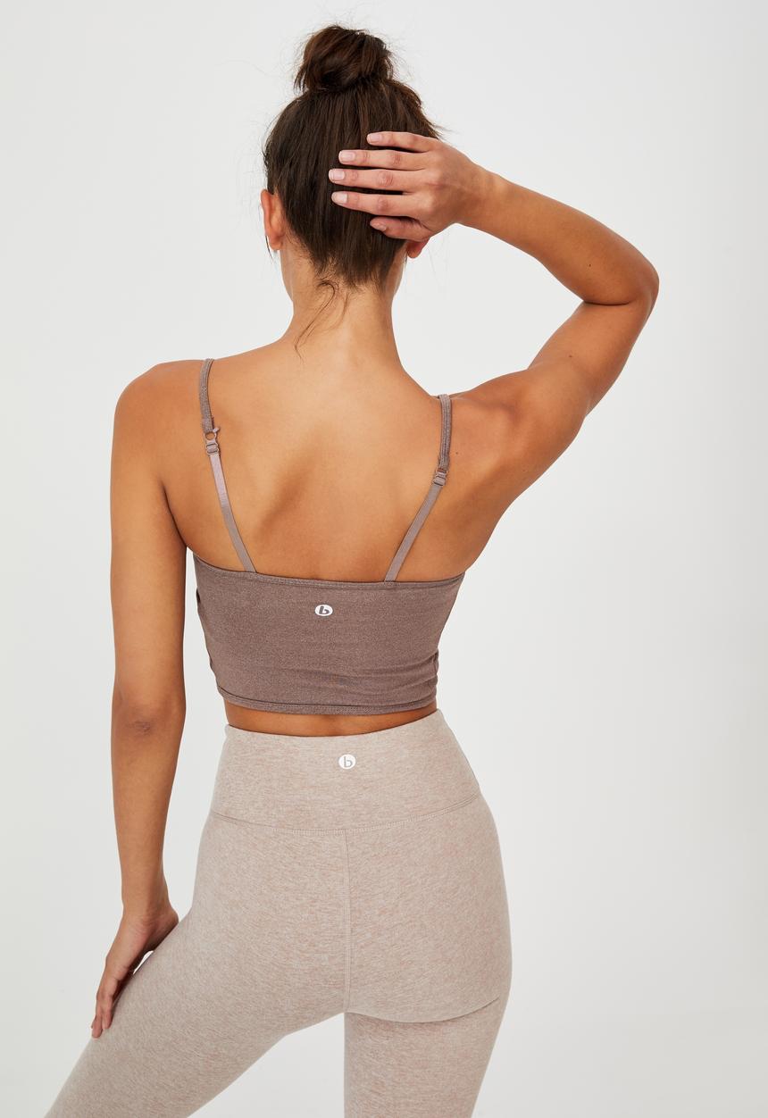 Cotton On - Winter cross front vestlette - raw umber marle