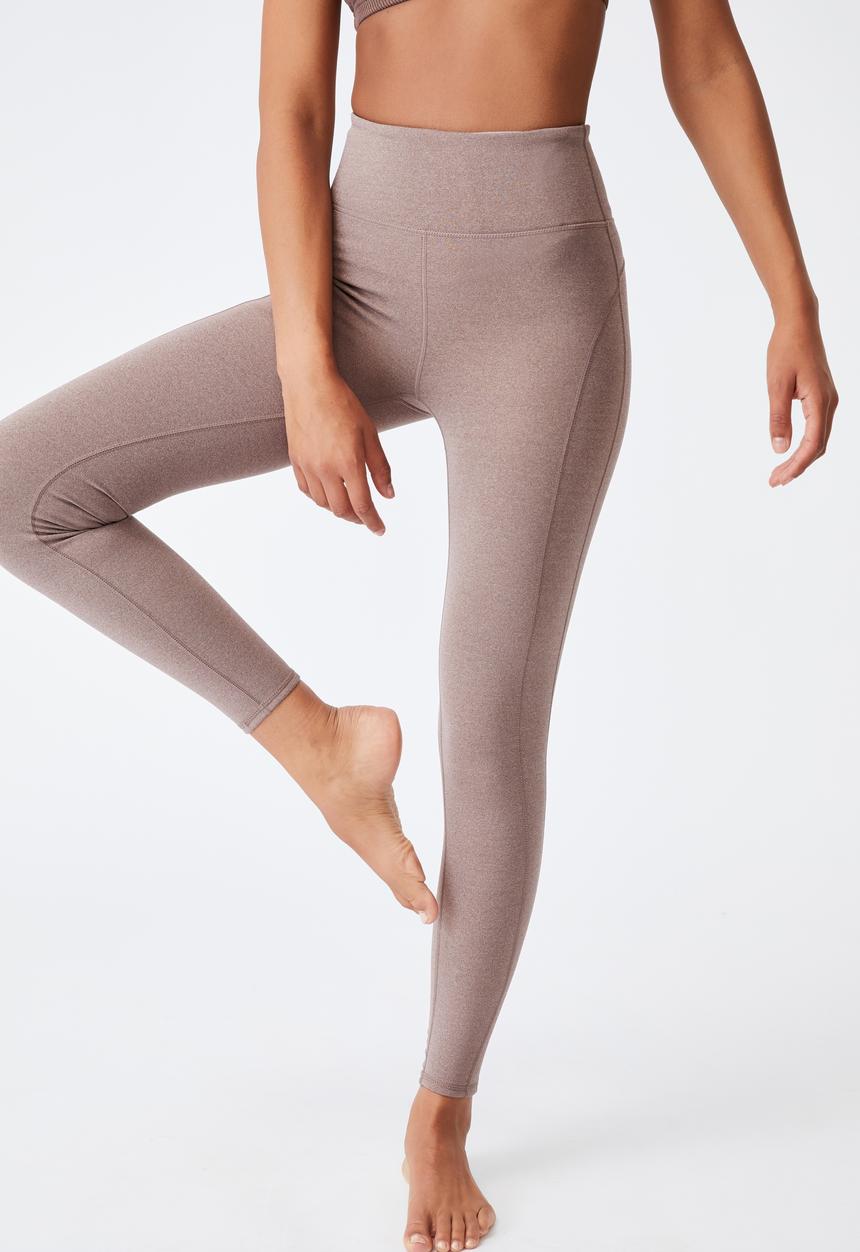 Cotton On - Winter fleece lined tight - raw umber marle