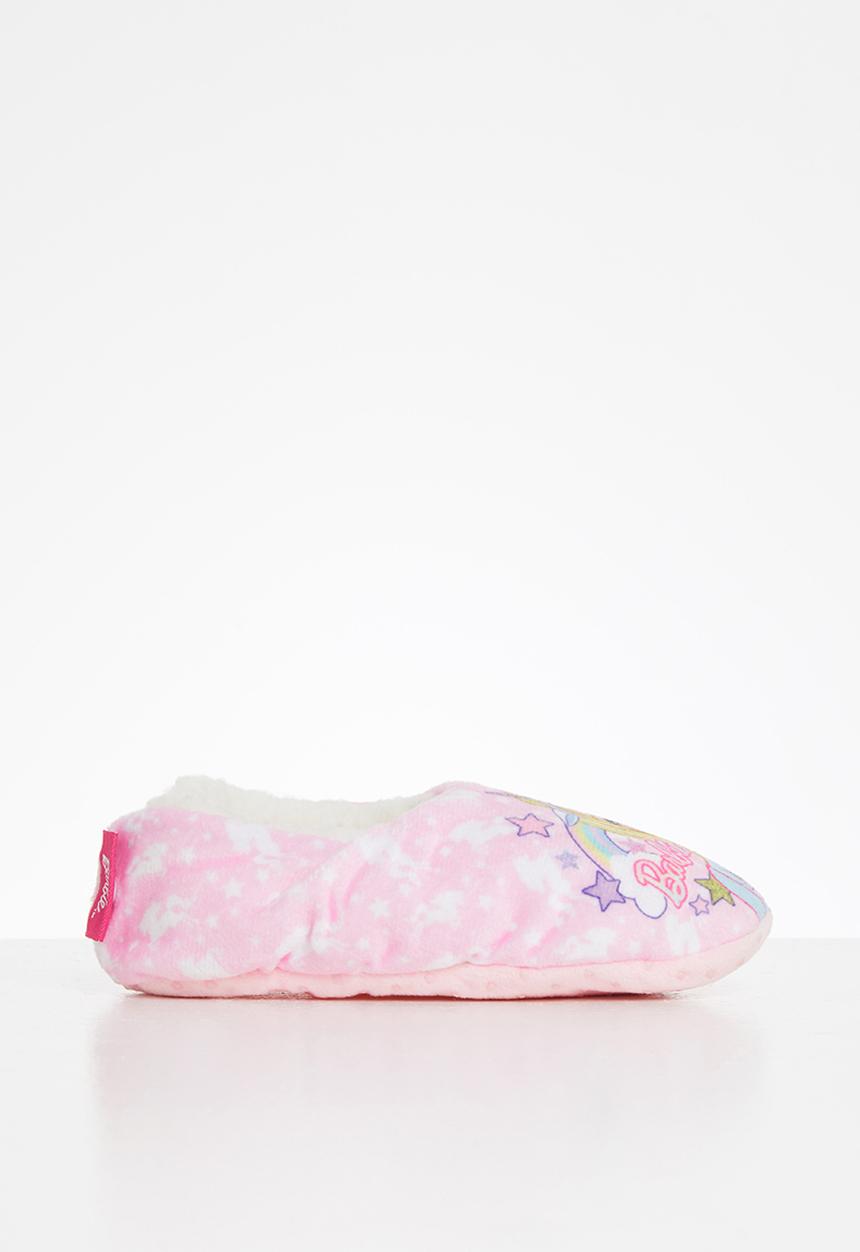 Character Group - Barbie sherpa slippers - pink