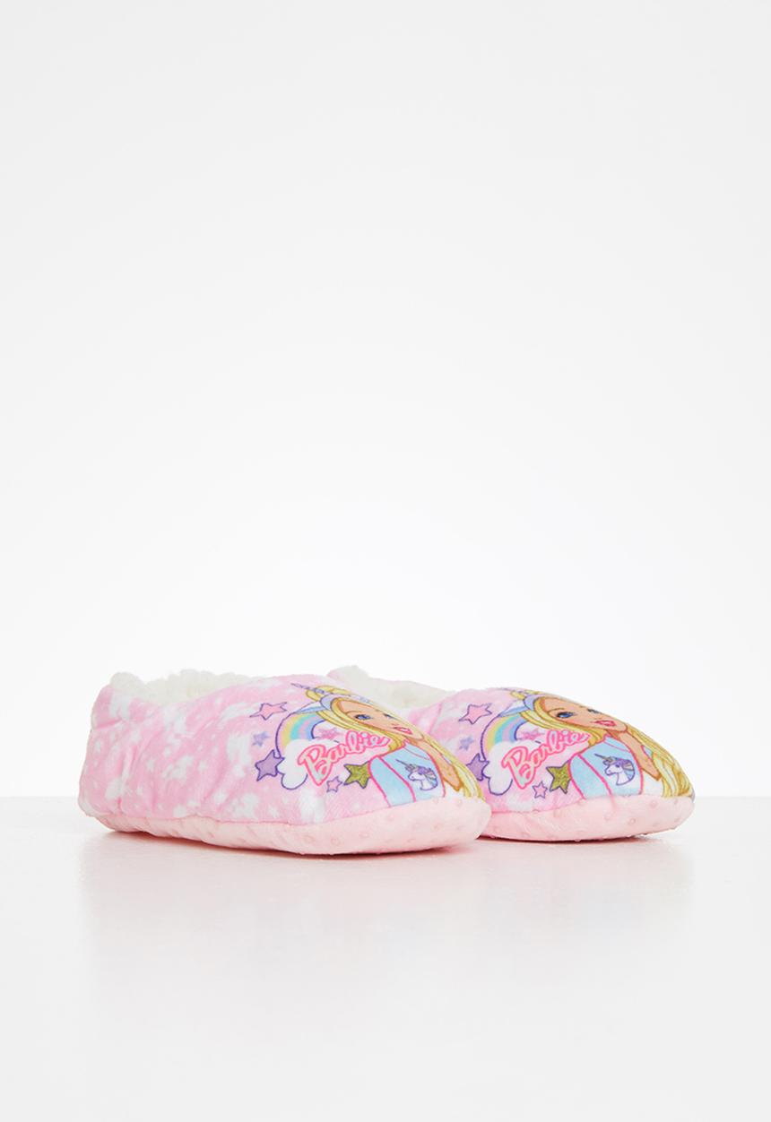 Character Group - Barbie sherpa slippers - pink